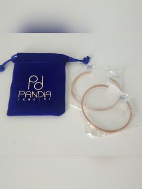 New 18K Gold Plated Disney World Coordinates Bracelets Panda Jewelry - Set of 2